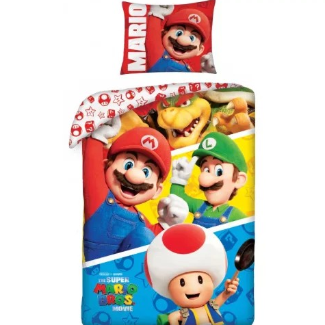 Super Mario Bros Sengetøj 140 x 200 cm