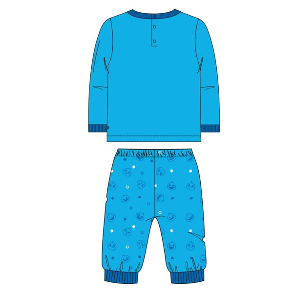 Baby Shark Pyjamas - Blå