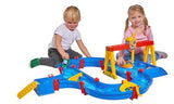 AQUAPLAY CONTAINERHAVN 104*90 CM - INCL:KRAN, AMFIBIEBIL, TO FIGURER