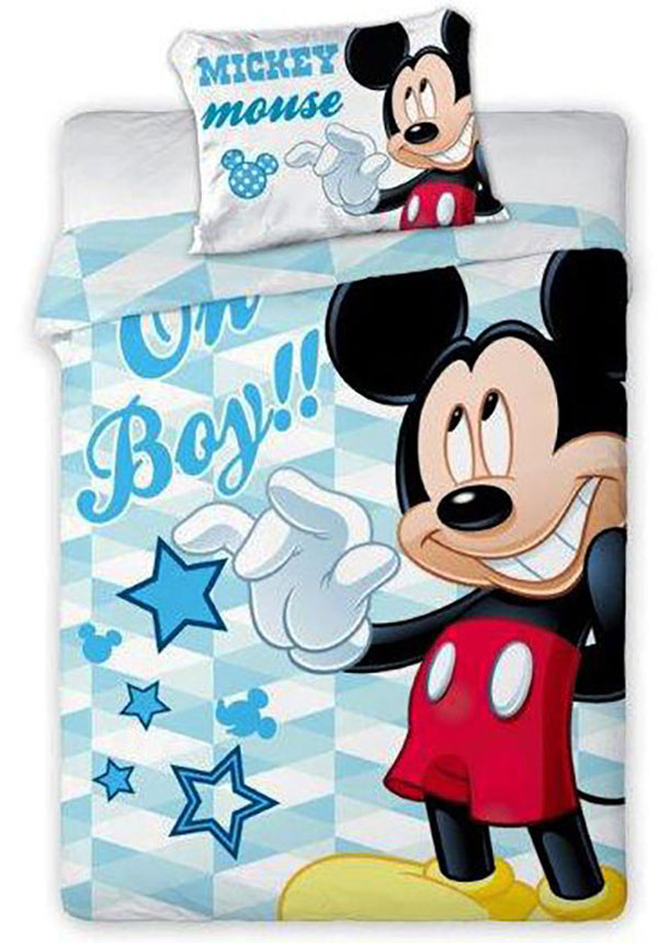 Disney Mickey Mouse junior sengetøj 100x135