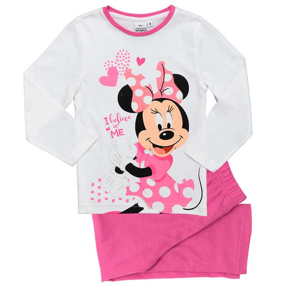 Disney Minnie Mouse pyjamas - Hvid/pink
