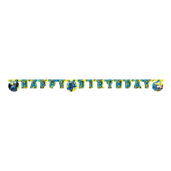 Batman Happy Birthday Banner - 1 Stk