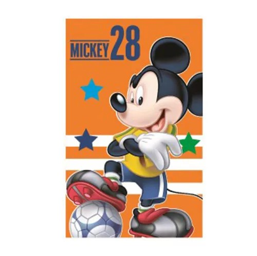 Disney Mickey Football Orange Vaskeklud 35 x 65