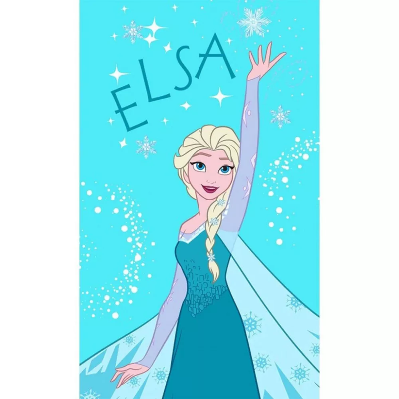 Disney Frozen ELSA Vaskeklud 30 x 50