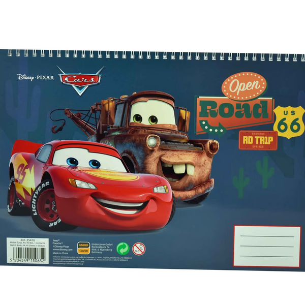Disney Cars A4 Skrivehæfte