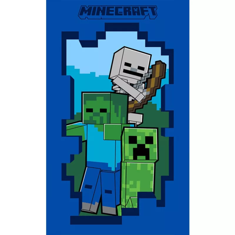 Minecraft Beware Vaskeklud 30 x 50