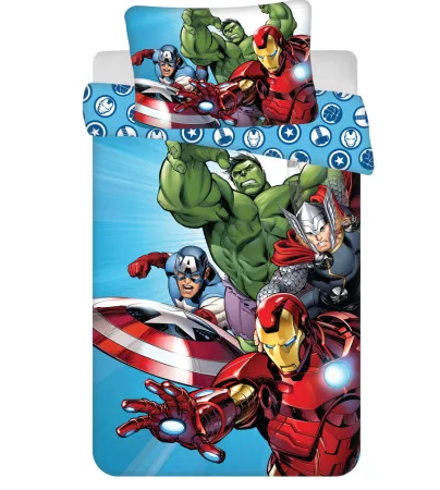 Avengers Junior sengetøj 100 x 135cm