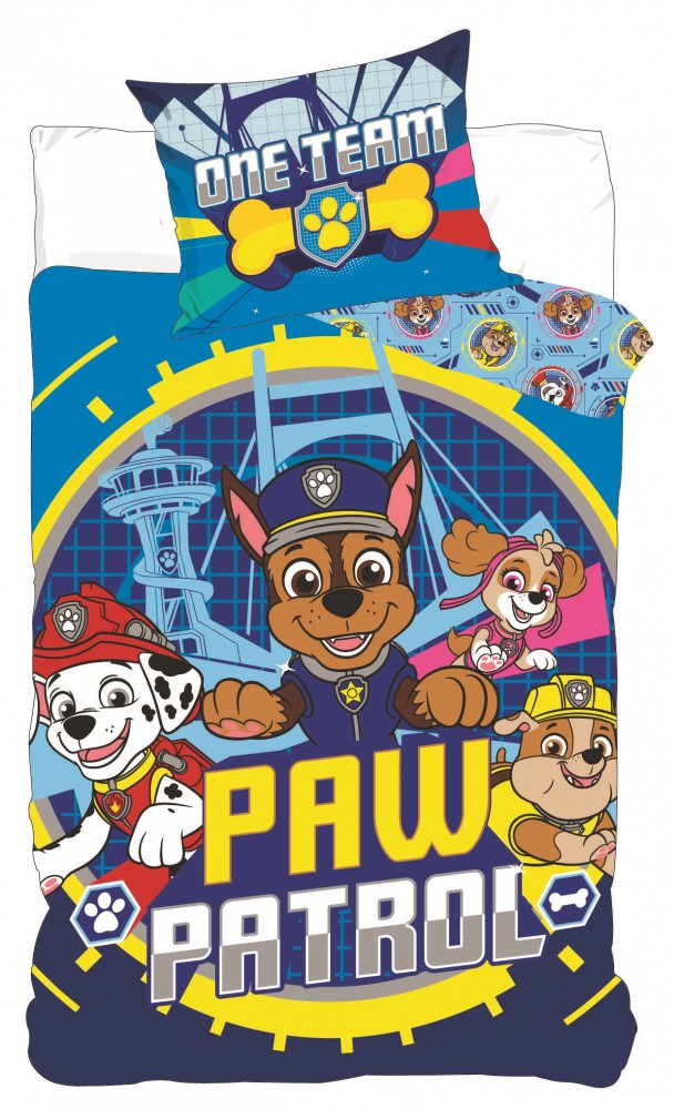 Paw Patrol Junior sengetøj 100 x 140 cm