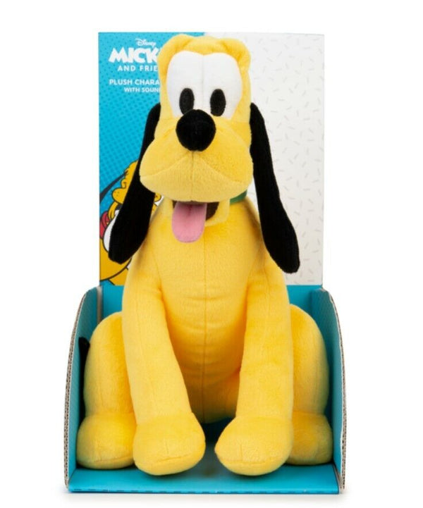 DISNEY PLUTO 30CM M/LYD (SIDDENDE)