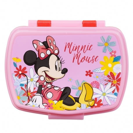 Disney Minnie Mouse Madkasse - rød/Lilla