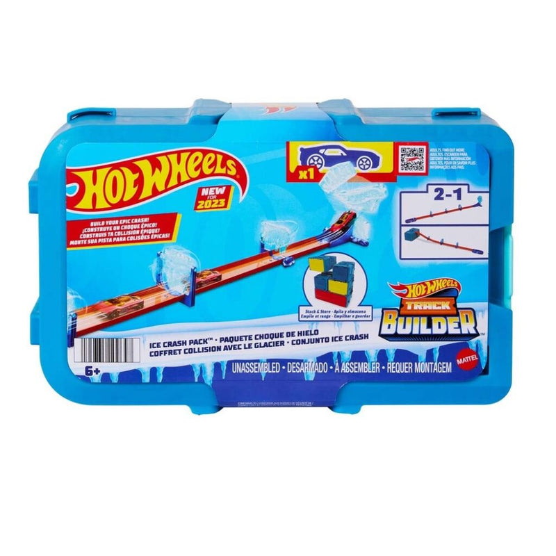 Hot Wheels Track Builder Ice Crash Pack