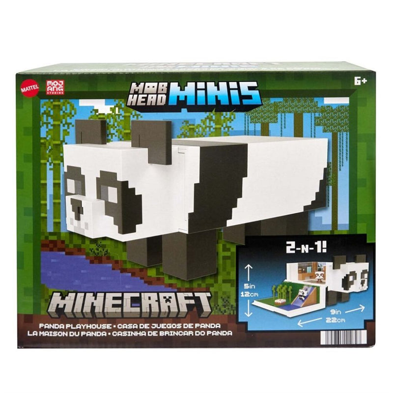Minecraft MOB Head Mini Panda Legesæt