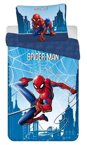 Spiderman Blue Sengetøj 140 x 200 cm