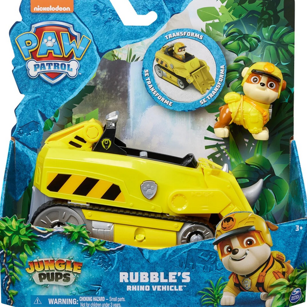 Paw Patrol Jungle Themed Vehicles - Rubble