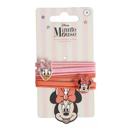 Disney Minnie Mouse - Hår elastik 8 stk