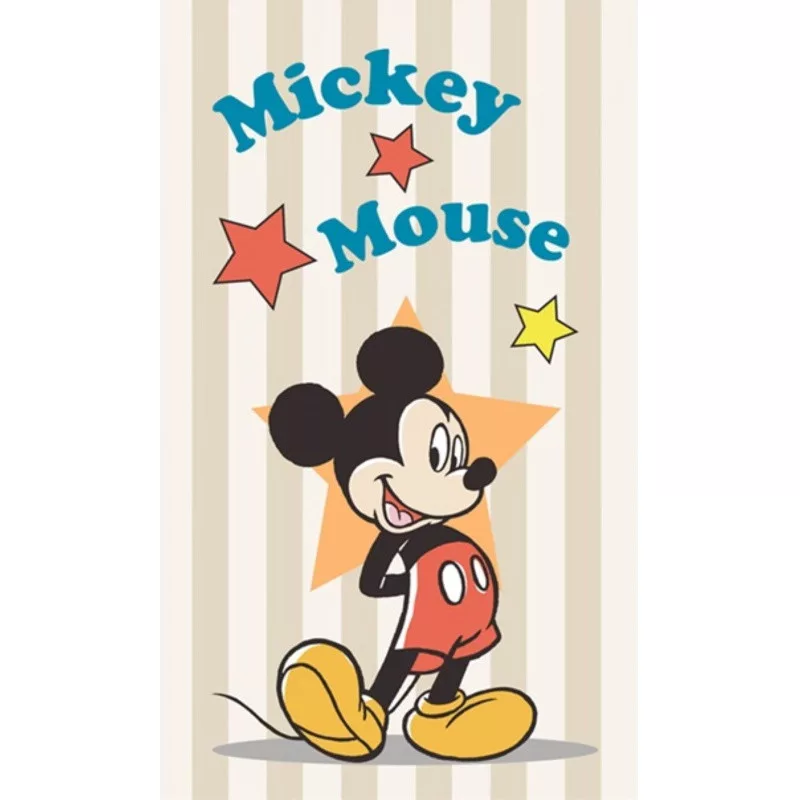 Disney Mickey Star Vaskeklud 30 x 50