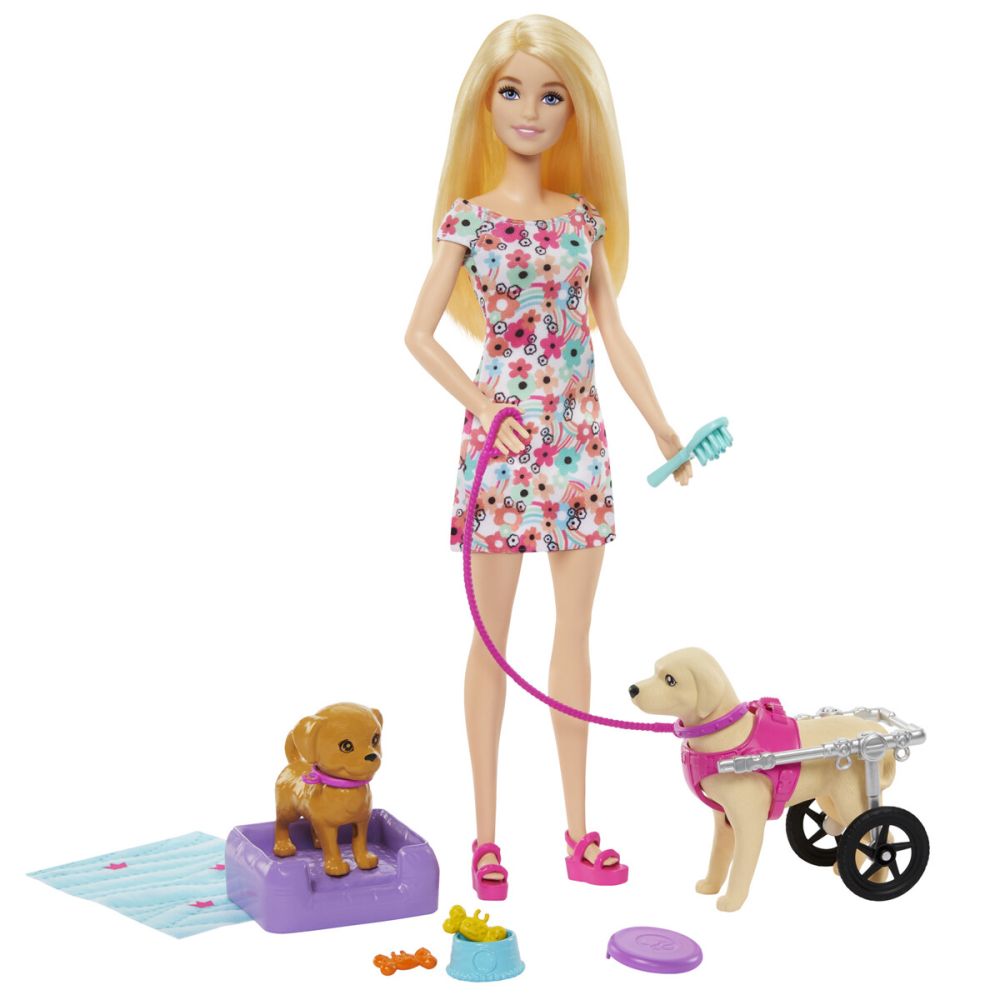Barbie Walk and Wheel Pet Playset – - Main Image