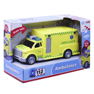 Ambulance m/lys og lyd