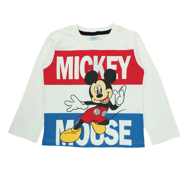 Mickey Mouse langærmet t-shirt