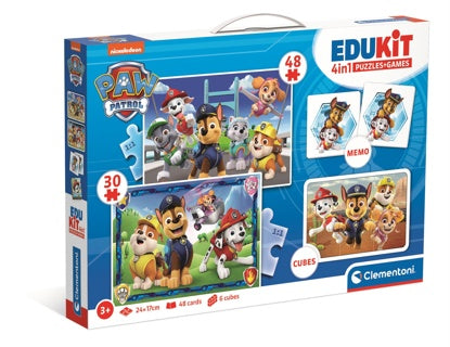 PAW PATROL EDUKIT 4IN1 Puslespil