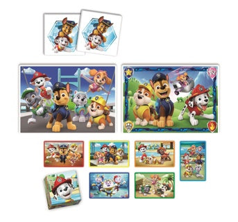 PAW PATROL EDUKIT 4IN1 Puslespil