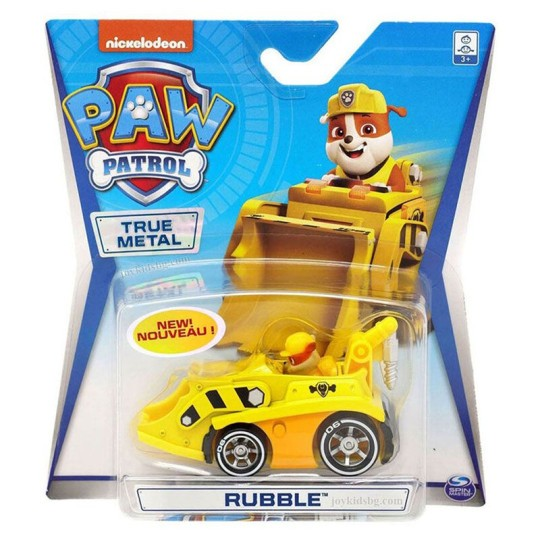 Paw Patrol Metal køretøj 8 cm - Rubble