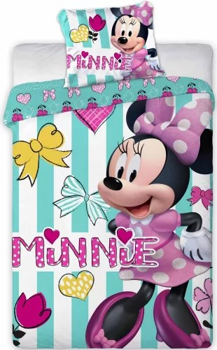 Disney Minnie Mouse Junior sengetøj 100 x 135 cm