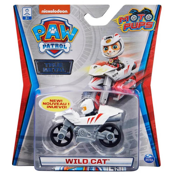 Paw Patrol Metal køretøj 8 cm - Wild Cat