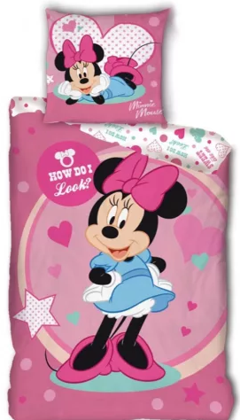 Disney Minnie mouse Look sengetøj 140 x 200 cm