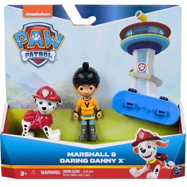 Paw Patrol Hero Pup - Daring Danny & Marshall