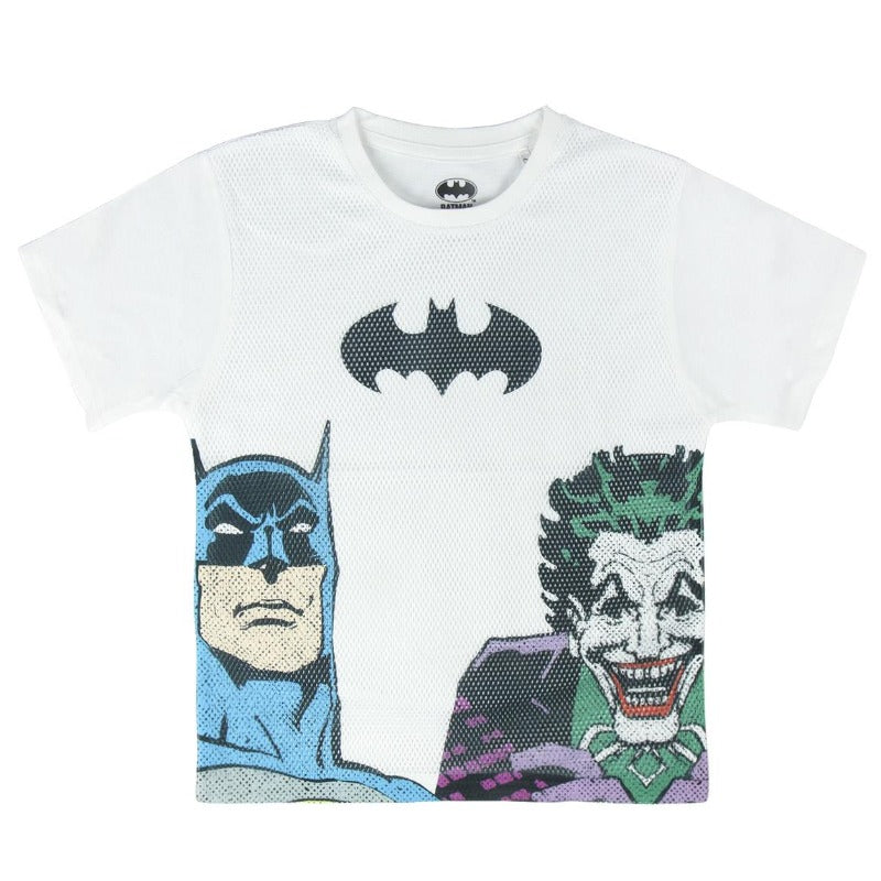 Batman joker t-shirt - hvid