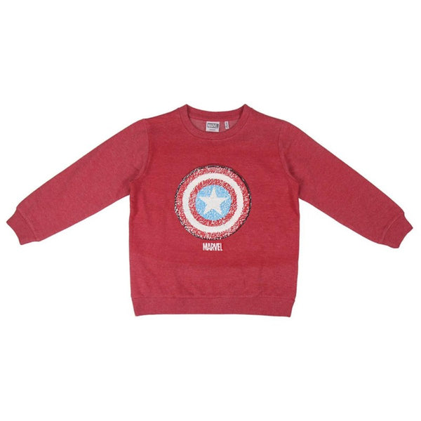 Avengers Skjold sweatshirt - Rød