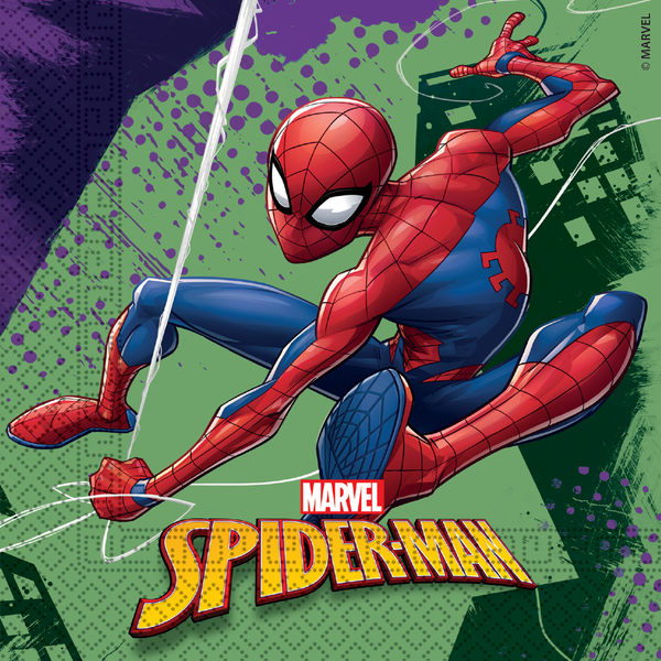 Spiderman servietter