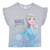 Disney Frost 2 T-shirt m. Elsa - Grå