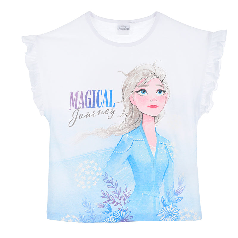 Disney Frost 2 T-shirt m. Elsa - Hvid