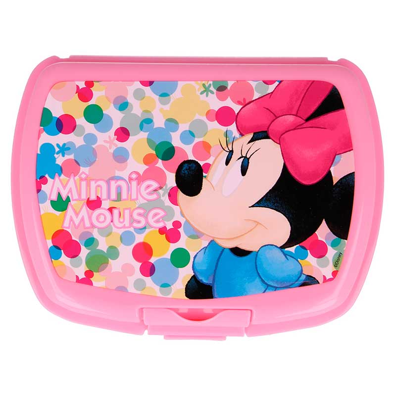 Disney Minnie Mouse Madkasse - Lyserød