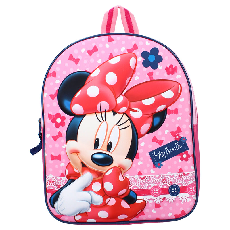 Disney Minnie Mouse 3D Rygsæk - Pink
