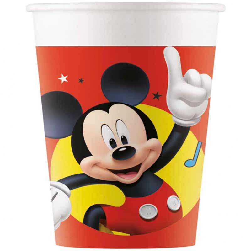Mickey Mouse Kopper 200ml - 8 Stk