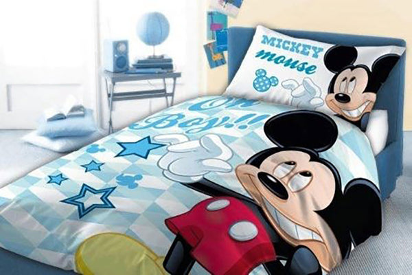 Mickey Mouse junior sengetøj 100x135