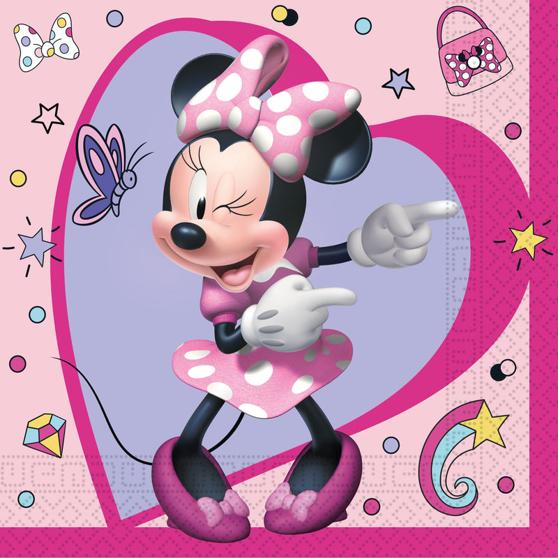 Minnie Mouse Servietter 33x33 cm - 20 stk