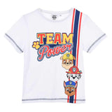 Paw Patrol T-shirt team power - Hvid