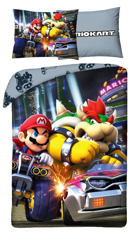 Super Mario Sengetøj Race 140×200 cm