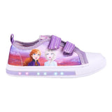 Disney Frost 2 sneakers med lys - lilla
