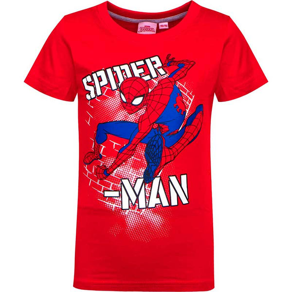 Spiderman Tshirt - Rød